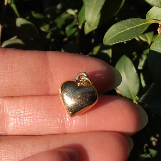 14k Heart Pendant