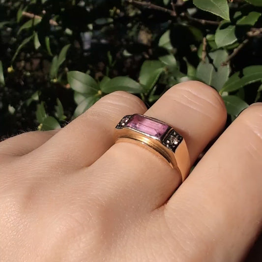 10k Sapphire Birks Ring