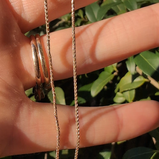 10k Vintage Wheat Chain