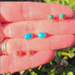 14k Turquoise Studs