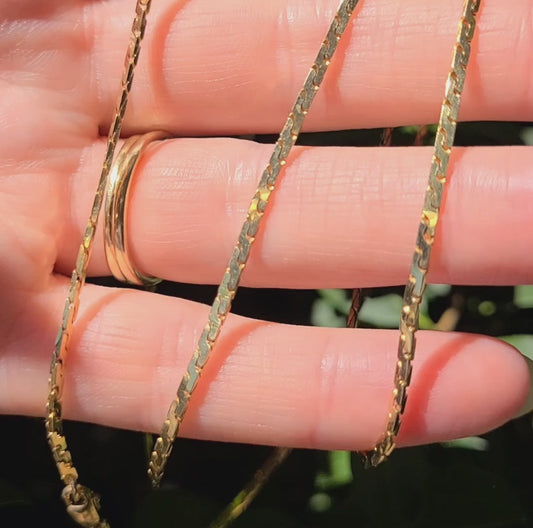 14k Serpentine Chain