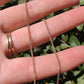 10k Vintage Italy Curb Chain