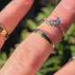 10k Diamond Dome Ring