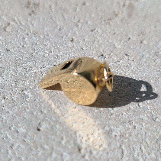10k Working Whistle Charm