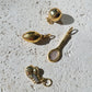 18k Tennis Racket Charm
